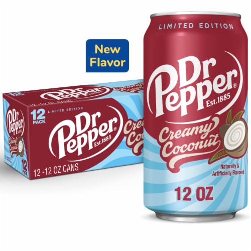 Dr Pepper Creamy Coconut Soda L9