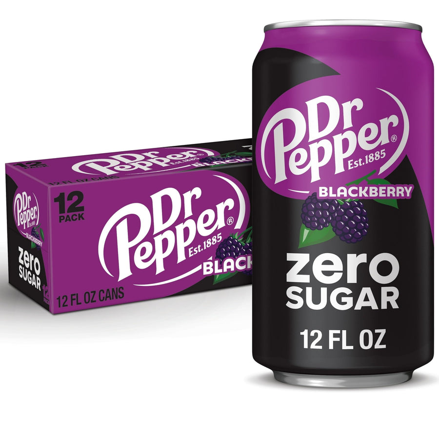 Dr Pepper Blackberry Zero Sugar Soda R9