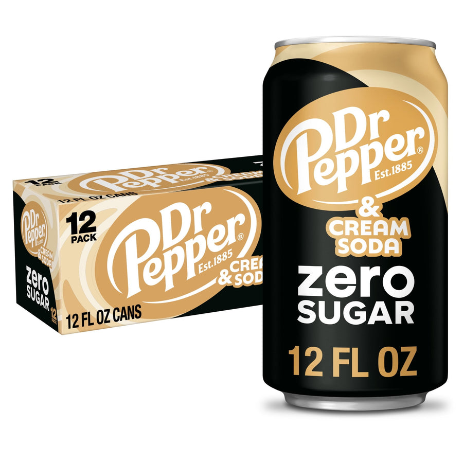 Dr Pepper & Cream Soda Zero Sugar R3