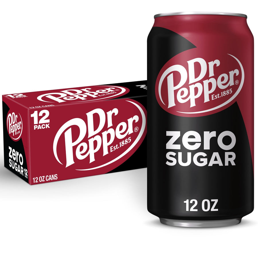 Dr Pepper Zero Sugar Soda T6